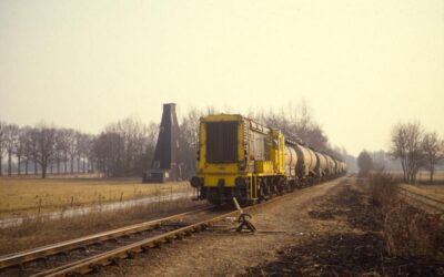 1973 Hengelo-Twente, elke week militaire colonnes langs onze flat