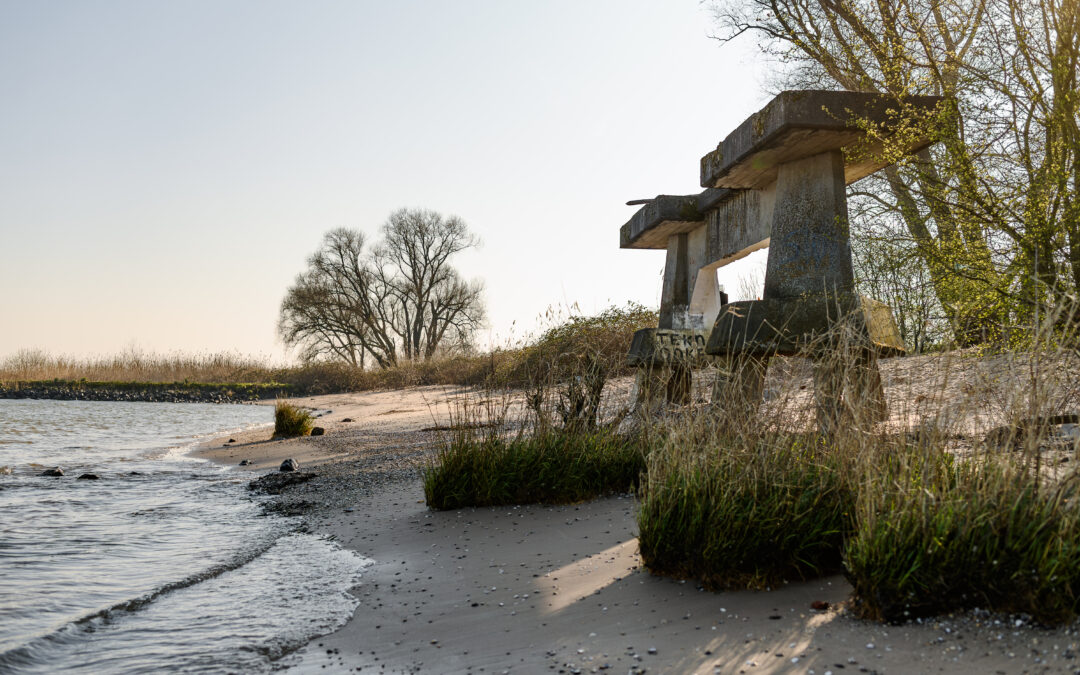 Bezoek de restanten van de baileybrug